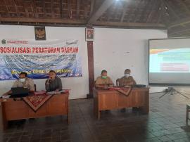 SOSIALISASI PERDA KABUPATEN GUNUNGKIDUL OLEH DINAS LINGKUNGAN HIDUP DAN DPRD KABUPATEN GUNUNGKIDUL